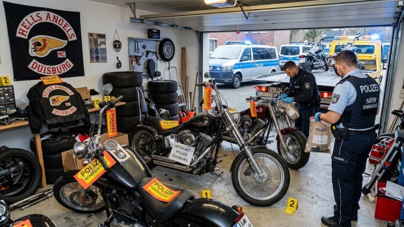 Hells Angels Duisburgban: négy év nyomozás, súgó rendőr, 48,6 millió euró