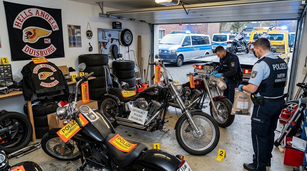 Hells Angels Duisburgban: négy év nyomozás, súgó rendőr, 48,6 millió euró